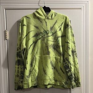 Boys Lie Green Tie-Dye hoodie